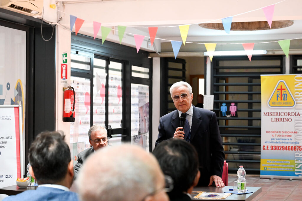 Il commissario straordinario del comune di Catania Piero Mattei